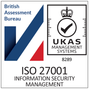 ISO 27001 certification badge